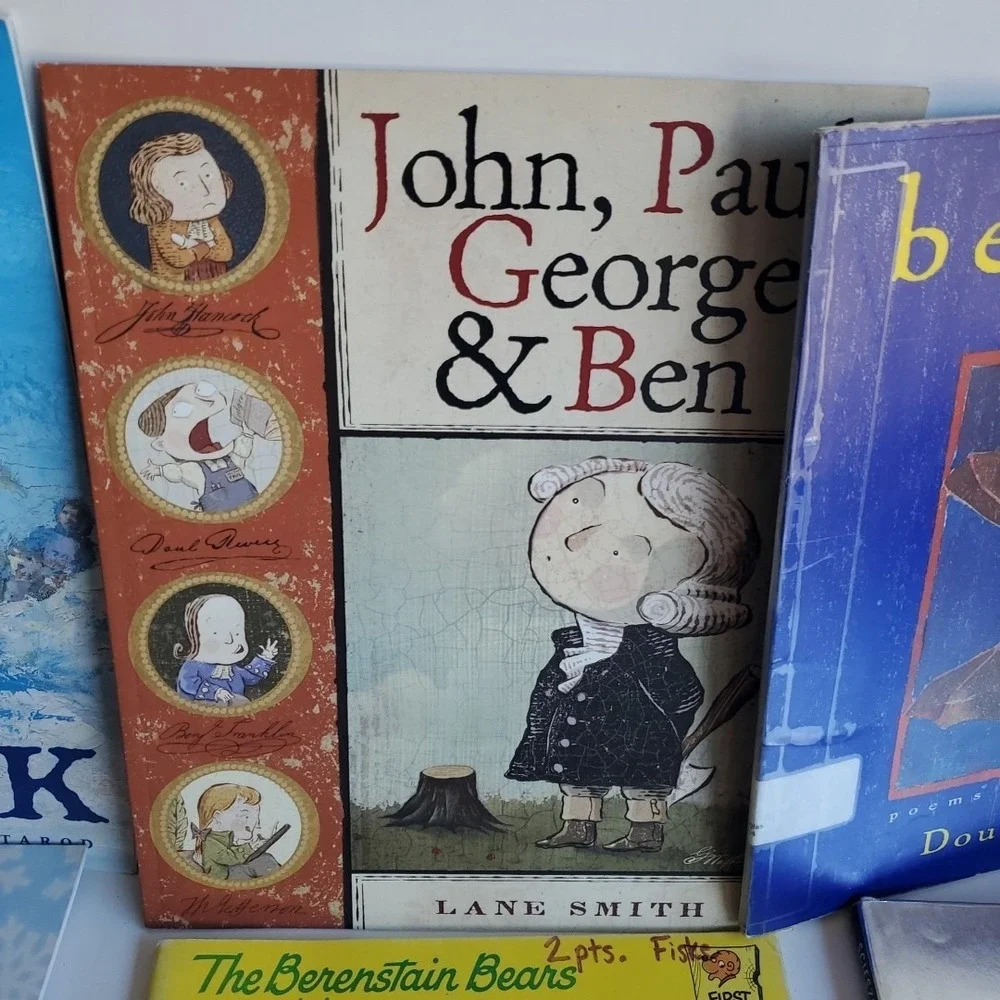 19 Book lot Homeschool Teacher Library Level 4 Blueberries for Sal Pearson PB HC